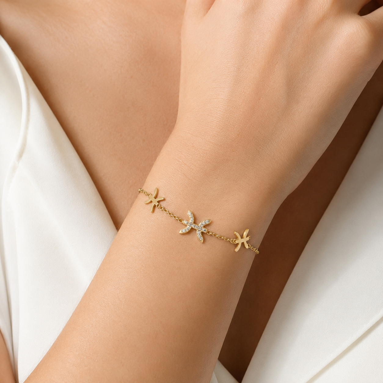 Bracelet berbère doré – Bijou amazigh pour femme